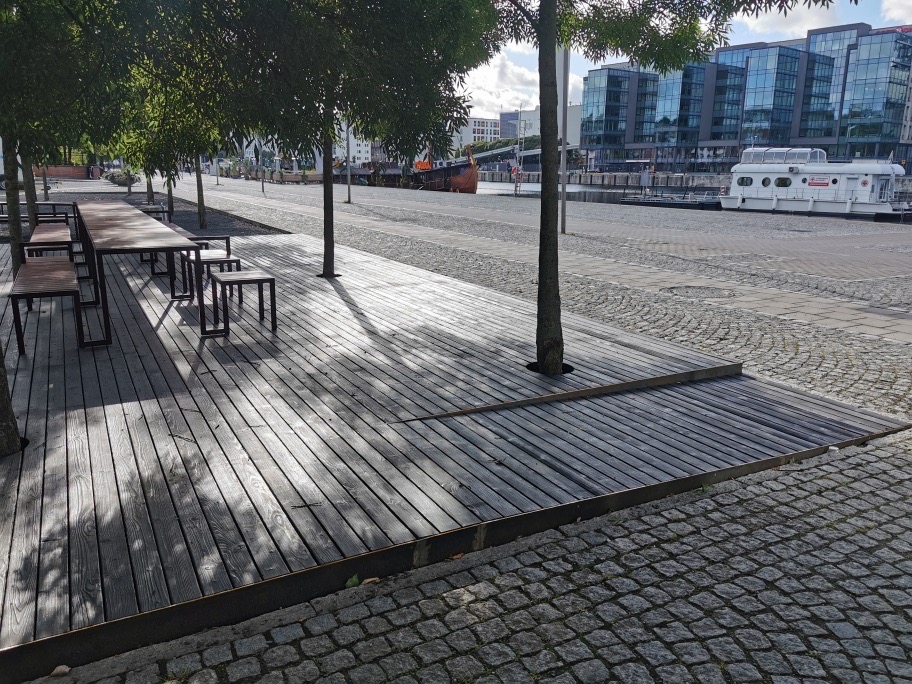 Trä för en gastronomisk trädgård